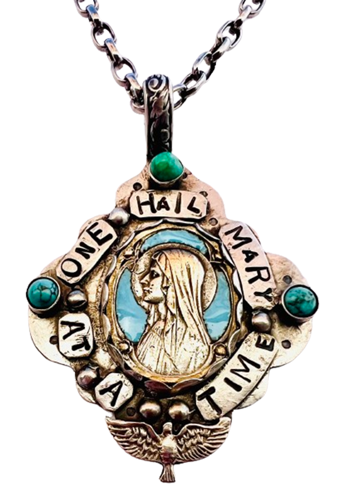 One Hail Mary At A Time Necklace