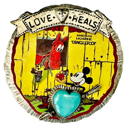 Love Heals Belt Buckle