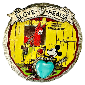 Love Heals Belt Buckle