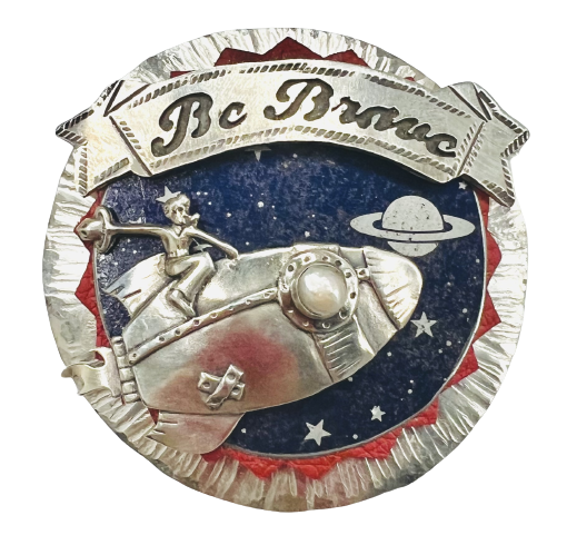 Be Brave Belt Buckle