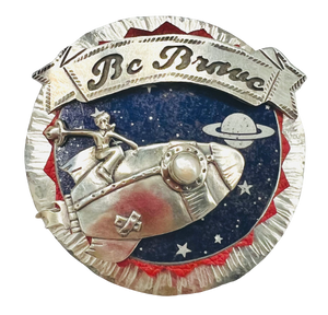 Be Brave Belt Buckle