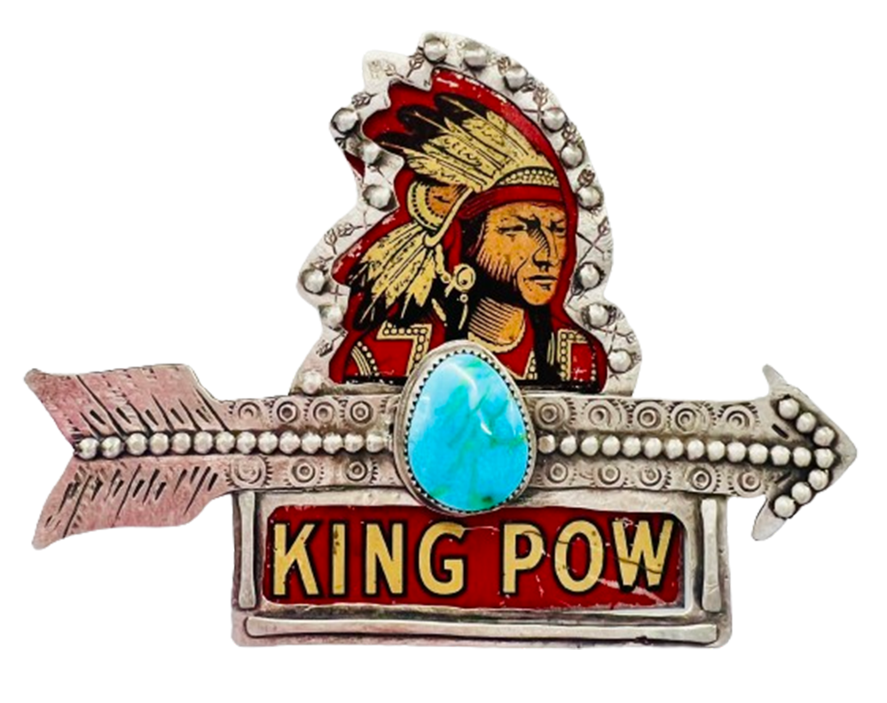 King Pow Hat Pin