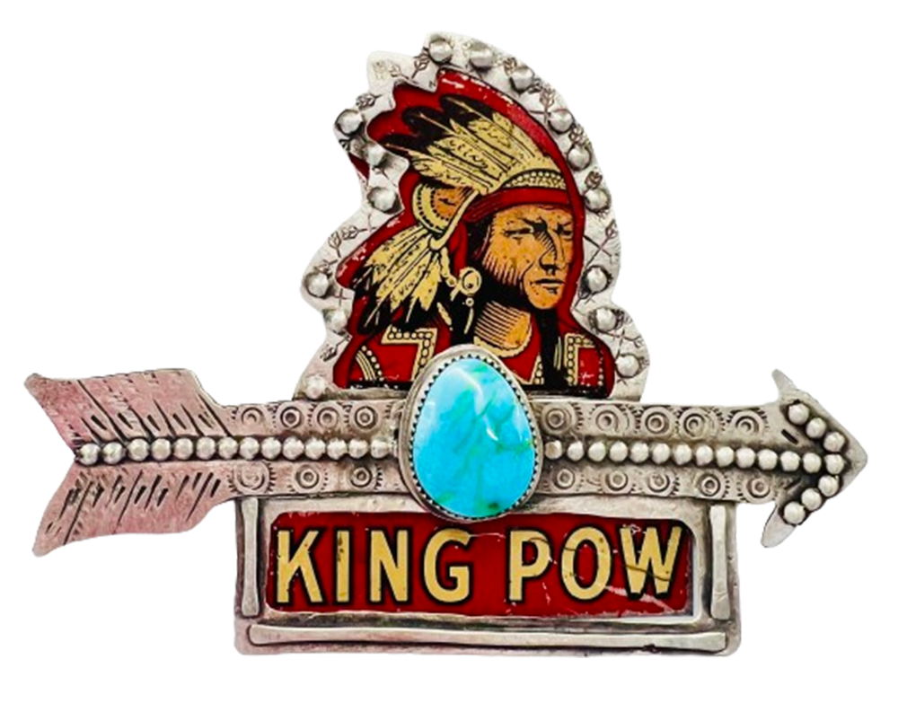 King Pow Hat Pin – Sweet Bird Studio