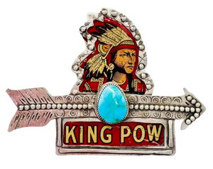 King Pow Hat Pin