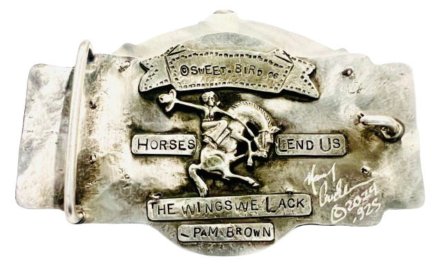 Horses Heal Belt Buckle