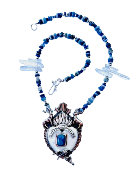 Love Always Wins Kyanite Necklace