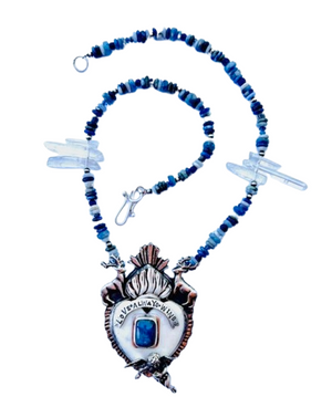 Love Always Wins Kyanite Necklace