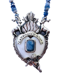 Love Always Wins Kyanite Necklace