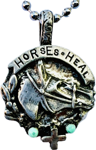 Horses Heal Pendant