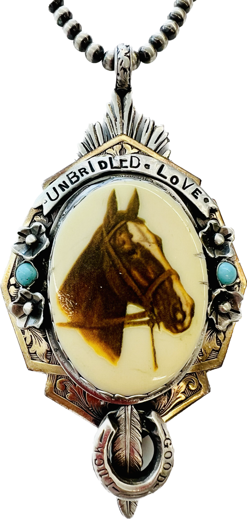 Unbridled Love Cameo Necklace