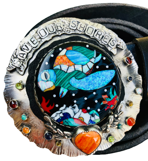 Save Our Shores Buckle
