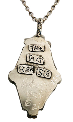Take That Risk Sis Necklace