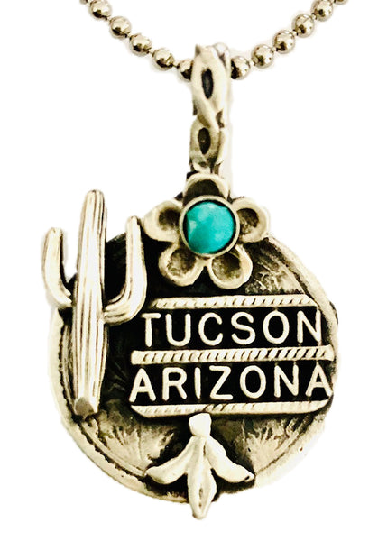 Tucson Pewter Pendant – Sweet Bird Studio