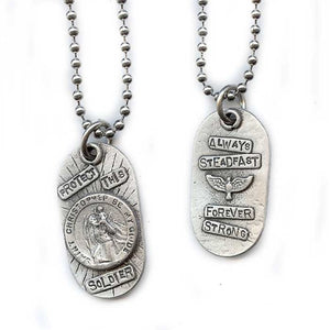 Protect This Soldier Pendant