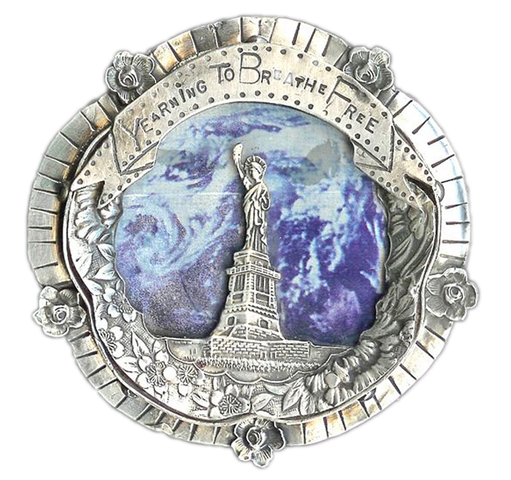 Yearning To Breathe Free Belt Buckle