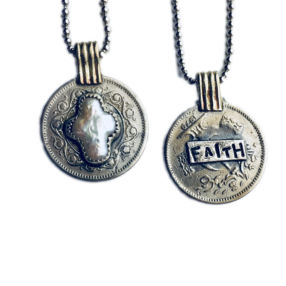 Faith Coin Pendant