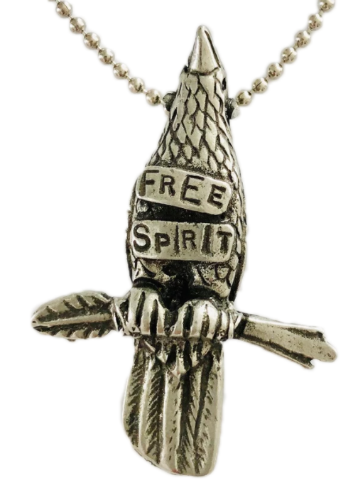 Free Spirit Pewter Pendant