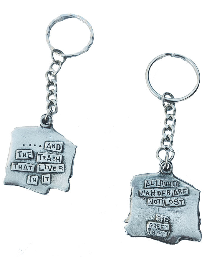 Protect This Trailer Keychain