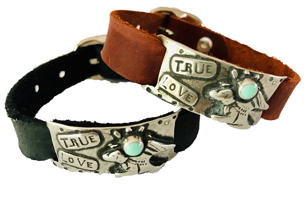 True Love Leather Bracelet